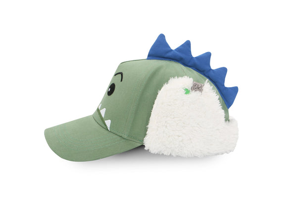 Kids 3D Winter Cap with Sherpa Ear Flaps - Cat - FlapJackKidsCanada